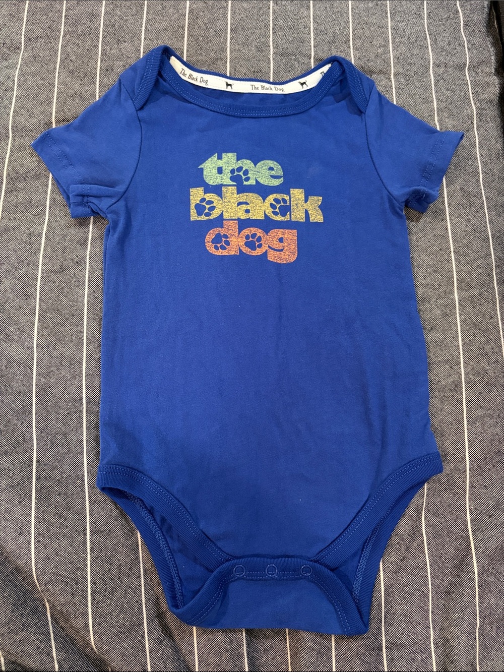 Baby Bodysuit with Multicolor Logo